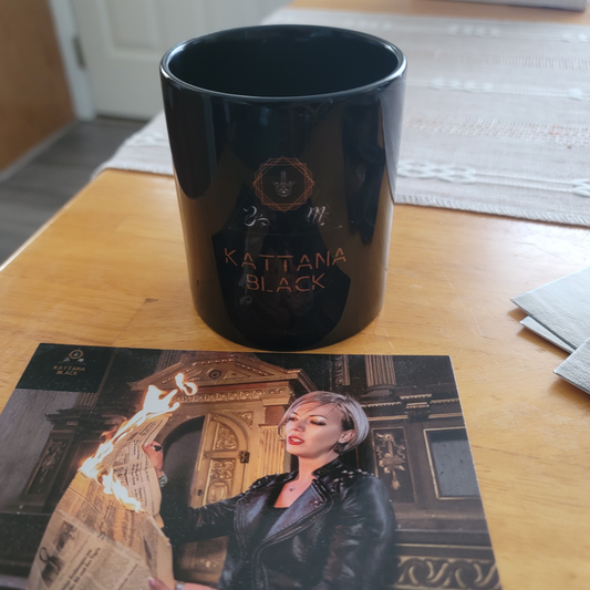 Kattana Black Collection - Coffee Mug