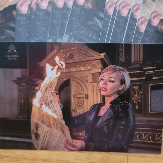 Kattana Black Collection - Signed Postcard